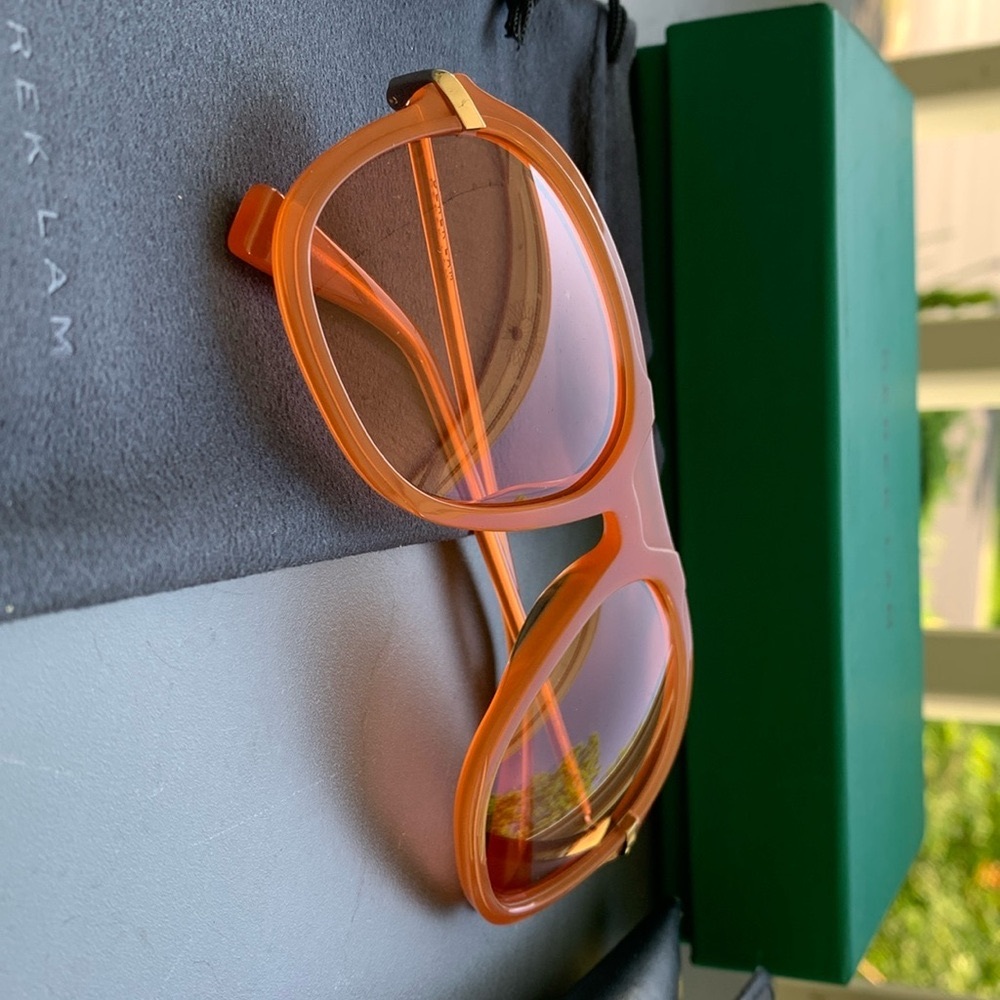 Derek Lam Mila Sunglasses in Ambre New In Box!